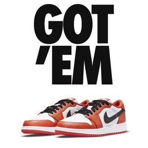 Nike Air jordan 1 Low starfish 6Y/6M/8.5W